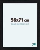 yd. Cadre photo 56x71 cm Noir mat MDF Como