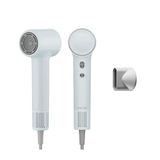 DREAME Mini Flow haardroger, 270g licht, snelle droging, 100.000RPM motor, NTC warmtecontrole, negatieve ionen en 5 modi incl. kindermodus, Blauw