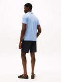 Tommy Hilfiger Seas Placket Regular Fit Korte Mouw Poloshirt Blauw M Man