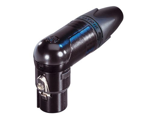 Neutrik NC3FRX-B - XLR connector - zwart