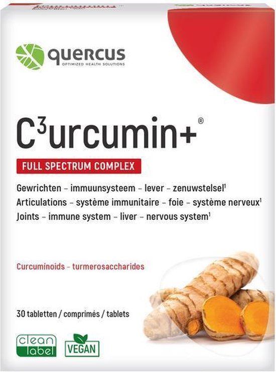 Quercus Curcumin 30 tabletten