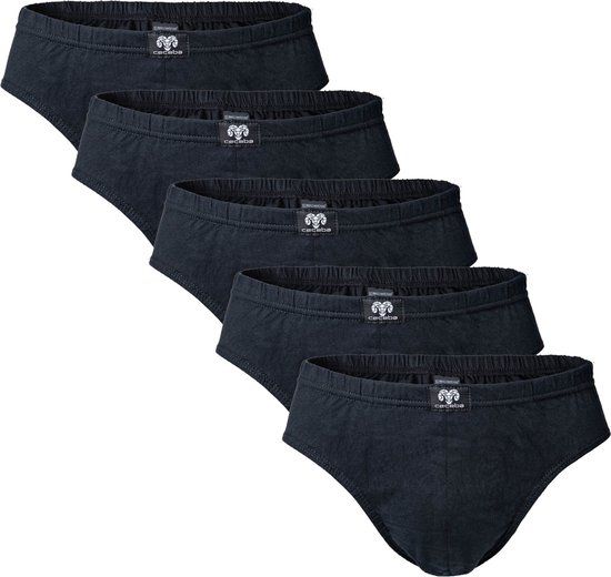 CECEBA Challenger Herenslip 5-pack - Zwart - Maat M