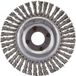 Rhodius Rhodius SRBZ, 10 pièces brosse ronde 125 x 6 x 25 x 22,23 mm, battu, Topline, Made in Germany, pour acier SRBZ 353084