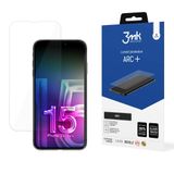 3MK ARC+ Screenprotector voor iPhone 15