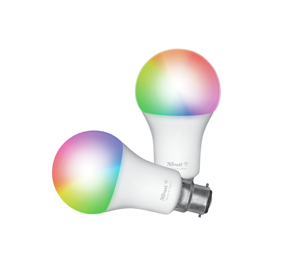 Trust 71295 Smart WiFi LED Lamp - RGB - E27 - 806 lm - Wit