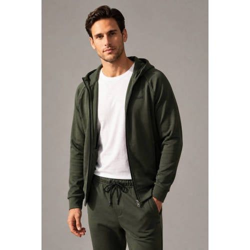 Sjeng Sports MARCH Sportvest Mannen - Vest Mannen - Camo Green - Maat: 2XL