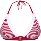 Joop! Triangel-Bikini-Top Streifen Gardenia AOP