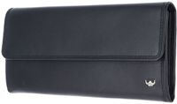 Golden Head Leren portemonnee Polo RFID Protect Damenbörse 2828 Schwarz zwart