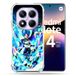 Cokitec Versterkte hoes voor Xiaomi Redmi Note 14 Pro 5G Manga Dragon Ball Vegeta blauw