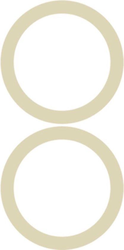 SIGG Dichtingsring Kbt 2,4 Cm Rubber Beige 2 Stuks