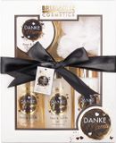 BRUBAKER Cosmetics - Danke Mama (Dank U Mama) - 5-delige Rose Vanille Geurende Douche en Bad Set