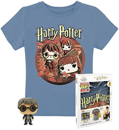 Harry Potter Harry Potter Trio - POP! & Tee Funko Pop! standaard 134/140