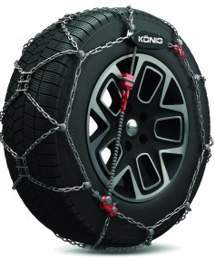 König XG Cross 246 - Sneeuwkettingen - 9mm - Automatisch gespannen - EAN: 8005438066484
