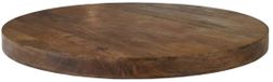 LABEL51 Modular Match Plateau - 110 cm - Rond - Brun - Bois