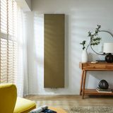 Hudson Reed Radiateur design vertical - Panneau plat - 180 x 40 cm - Or doré - Eau chaude