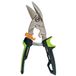 Fiskars PowerGear Doorsloopschaar, blikschaar, offset rechts, 25,2 cm