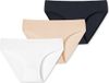 Schiesser Slips Invisible Soft Dames Veelkleurig Effen
