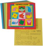 Merkloos / Sans marque Vouwblaadjes vierkant 12x12cm 65gram assorti 90 vel