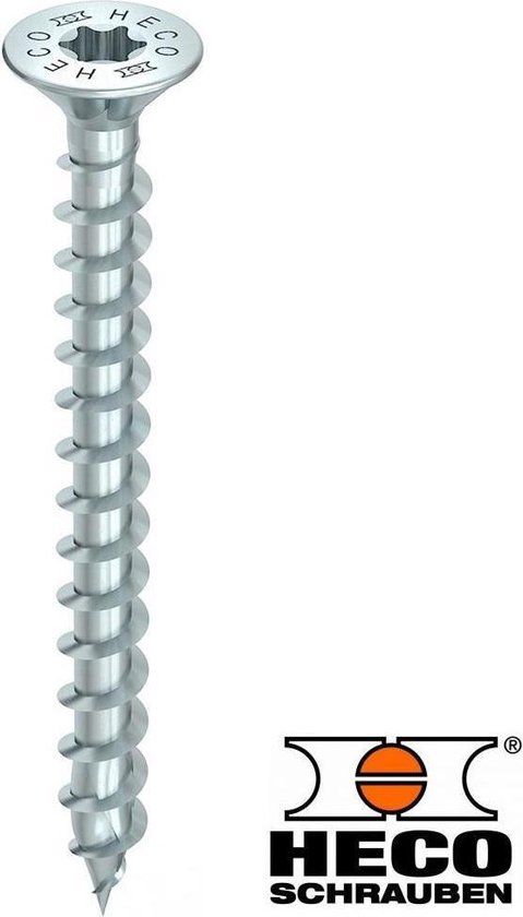 Heco Topix-Plus Schroeven - Torx platverzonken kop - 3x 16mm - Voldraad (200 stuks)