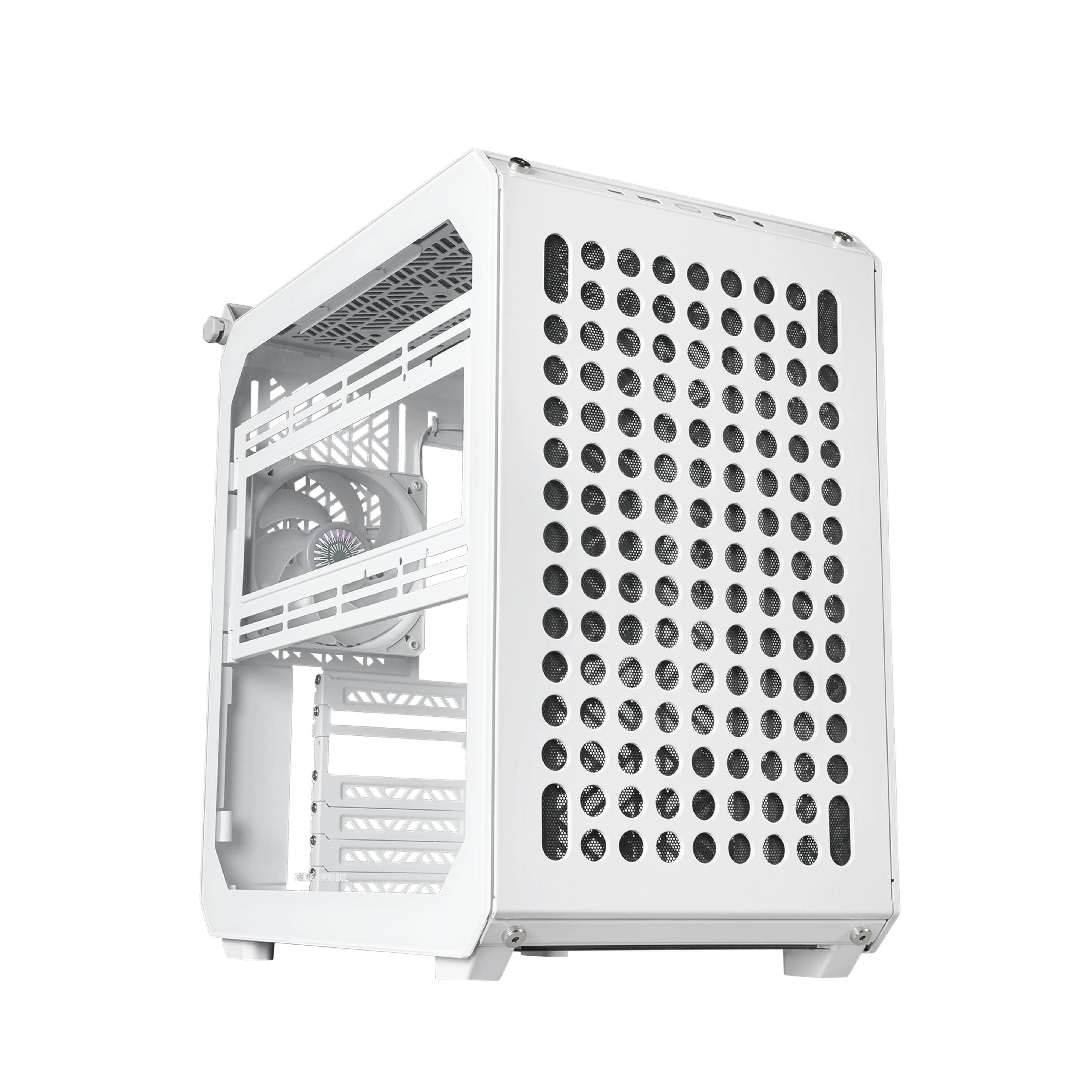 Cooler Master QUBE 500 Flatpack White Edition Midi Tower - White