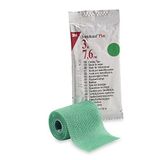 Scotchcast, 3M - Scotchcast Plus gietband, watergeactiveerd glasvezelverband, lichtgewicht, resistent, ademend, groene kleur, afmeting 7,5 cm x 3,65 m, verpakking van 10 stuks.