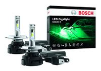Bosch H4 LED Gigalight - Automotive Headlamps - 12V 30W - Cool White 6000K - Set of 2 - Off-Road Use Only