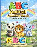 ABC Animal Coloring Book for Kids Ages 3–6