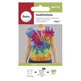 Rayher 35019412 Batik-handverfverf, meigroen, zakje 10 g
