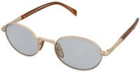 David Beckham Zonnebril DB 1196/S T5U/QZ Goudkleurig Metaal Blauw