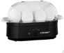 Cloer 6080 Eierkoker - Zwart - 6 Eieren - 350W