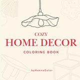 Cozy Home Decor Coloring Book