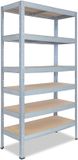 Shelfplaza PRO metalen stellingkast - 180x50x30 cm - verzinkt - 6 planken