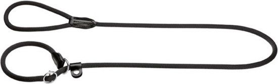 Hunter Retrieverlijn met Stop Freestyle - Hondenriem - Zwart - 8 mm x 170 cm