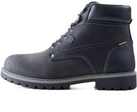 Camel Active Veterschoenen van echt leer - Maat 42 - Zwart