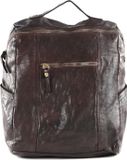Campomaggi Leren Rugzak Backpack Moro Bruine