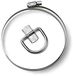 Best Divers Duikfles Bandenset Zilver Polyester
