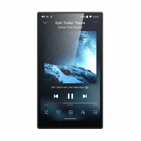 FIIO JM21 Portable Hi-Res Audio Player - Zwart