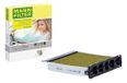 MANN-FILTER Filter binnenlucht actieve kool met polyfenol, met antibacteriële werking, fijnstoffilter (PM 2.5), met fungicide werking, actieve kool FP 28 013