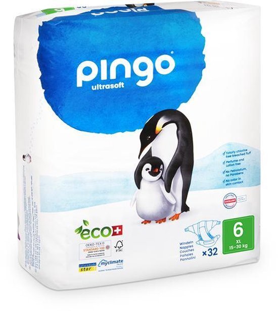 Pingo Ecologische Luiers Maat 6