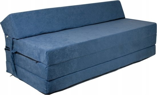 Viking Choice Opvouwbaar matras met hoofdkussen - 200x120x10cm - Navy