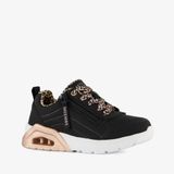Skechers UNO LITE 2.0 - LEOPARD STRIDE Meisjes Sneakers - Multi / Zwart
