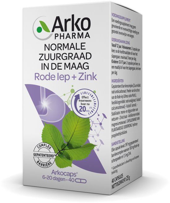 Arkocaps Rode Iep & Zink Capsules