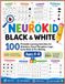 NEUROKID BLACK AND WHITE: 100 Cognitive Activities for Kids Ages 4–7: Black and White Activity Workbook for Attention, Logic, Counting, Visual Skills | Ideal for Neurodivergent Children