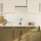 vidaXL - Handvatten - 20 st - 320 mm - roestvrij staal - zwart