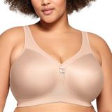 Glamorise Magiclift Active Support Bra Wirefree 1005 dames Full Coverage beha (1-Pack)