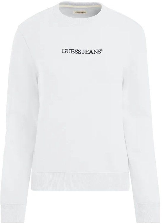 Guess Jeans W4yq10kc811 Sweatshirt Wit M Vrouw
