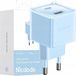 Mcdodo Chargeur rapide GaN - Chargeur - Pour téléphone - USB-C USB-A - 33W - Bleu