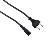 Helos 262772 electriciteitssnoer Zwart 3 m CEE7/16 C7 stekker