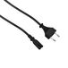 Helos 262772 electriciteitssnoer Zwart 3 m CEE7/16 C7 stekker