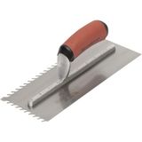 Marshalltown Lay Flat troffel, inkeping 6 mm, koolstofstaal, Durasoft handvat, afmeting: 279x114 mm